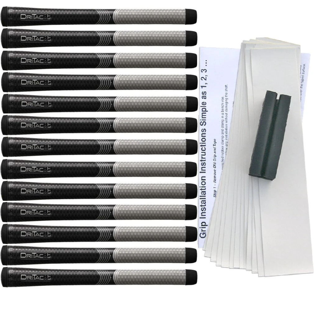 Winn Dri-Tac LT (Less Taper) 13-pc Grip Kit 3 Winn Dri-Tac LT (Less Taper) 13-pc Grip Kit