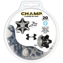 Champ Zarma Tour-UA RST / Under Armour Golf Spikes - Slim Lok