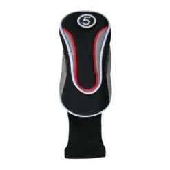 Black-Gray Head Covers With Sock -Golf Equipment Store HC 2203 HY X min