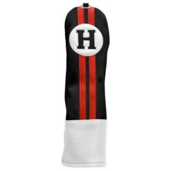 Sahara Retro Golf Headcovers Black/Red/White -Golf Equipment Store HC I50404A HY1