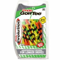Pride Evolution Striped Plastic 2-3/4" Golf Tees - 30 Pack 15 Pride Evolution Striped Plastic 2-3/4" Golf Tees - 30 Pack -Golf Equipment Store SSEVS23430 FRUIT XL1 min 01