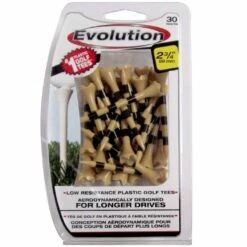 Pride Evolution Striped Plastic 2-3/4" Golf Tees - 30 Pack 13 Pride Evolution Striped Plastic 2-3/4" Golf Tees - 30 Pack -Golf Equipment Store SSEVS23430 NAT XL min 01