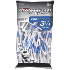 Pride PTS Wood Golf Tees - Resealable Bag -Golf Equipment Store SSPT31412 X1 min