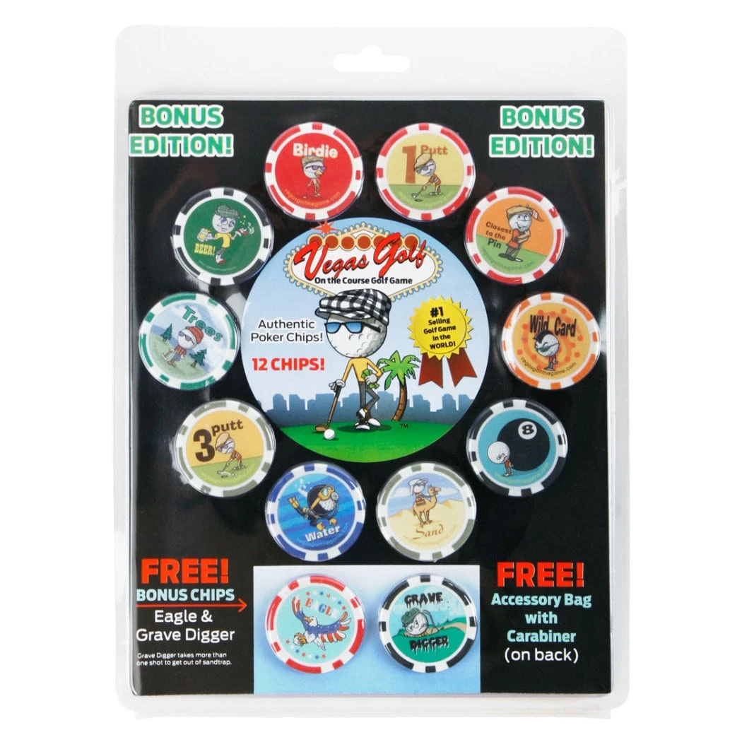 VEGAS GOLF On The Course Golf Game (12 Chip Edition) 3 VEGAS GOLF On The Course Golf Game (12 Chip Edition)