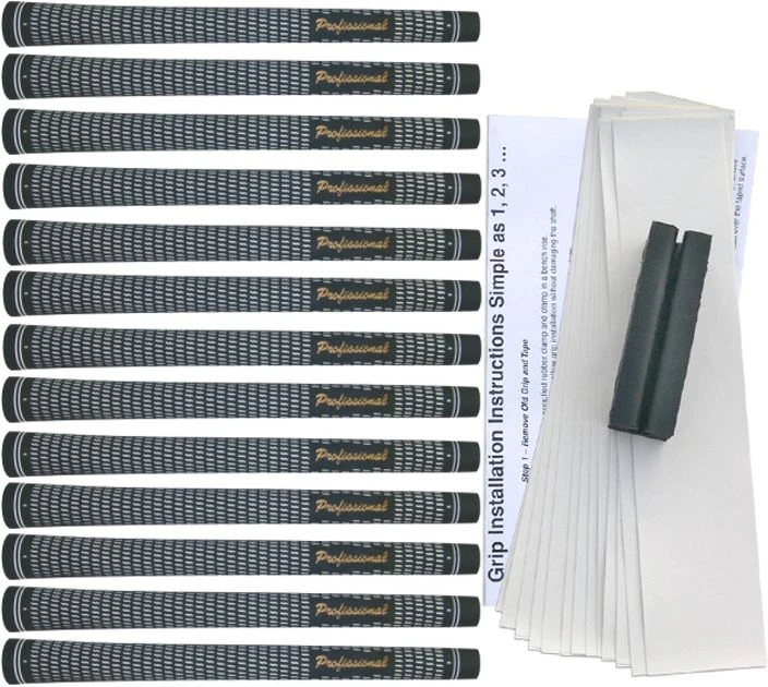 PRO Black/White Velvet Junior 13 Pc Grip Kit 3 PRO Black/White Velvet Junior 13 Pc Grip Kit