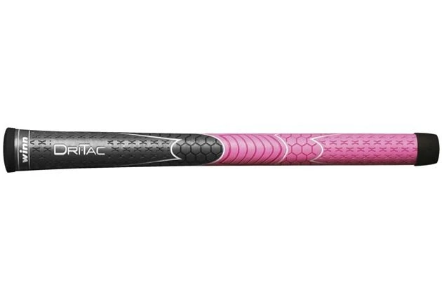 Winn DriTac Ladies Gray/Pink Golf Grips 3 Winn DriTac Ladies Gray/Pink Golf Grips