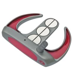 Custom-Built Armada Mallet Putter - Red/Gray