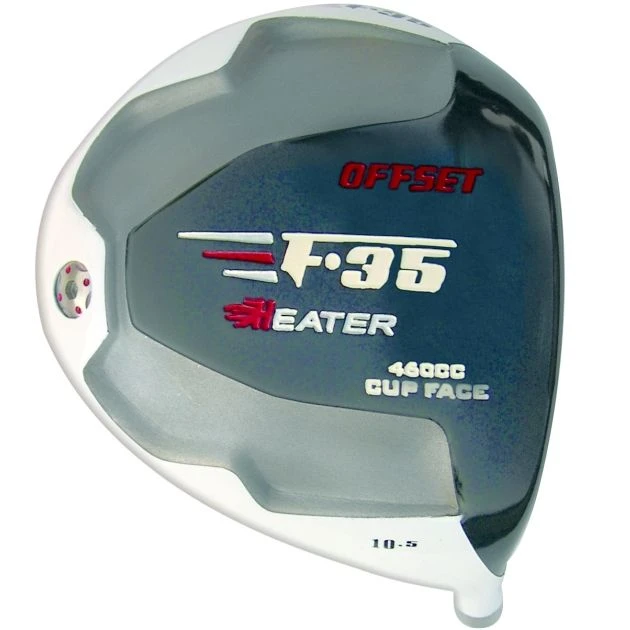 Heater F-35 Cup Face Offset Titanium Driver Head Left Hand 3 Heater F-35 Cup Face Offset Titanium Driver Head Left Hand