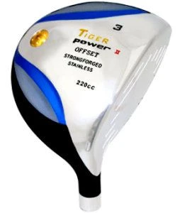Custom-Built Tiger Power II Offset Fairway Wood 3 Custom-Built Tiger Power II Offset Fairway Wood