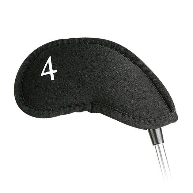 Neoprene Iron Headcovers - Set Of 9 3 Neoprene Iron Headcovers - Set Of 9