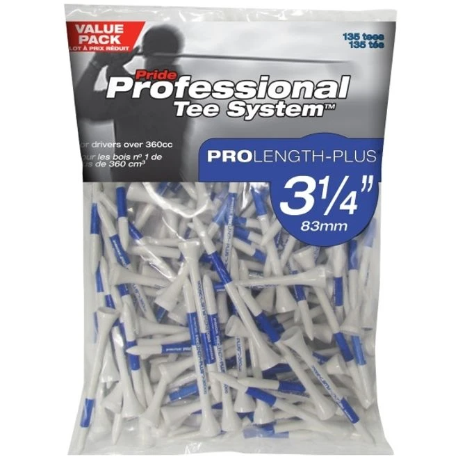 Pride PTS Hard Wood Golf Tees - Value Pack 4 Pride PTS Hard Wood Golf Tees - Value Pack - Image 2