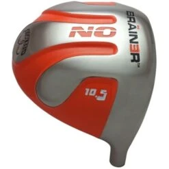 Geek Golf No Brainer Titanium Driver Head Orange