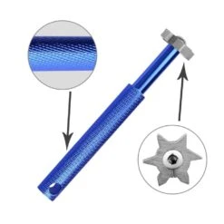 Golf Club Groove Sharpener Tool - Blue -Golf Equipment Store d 7032