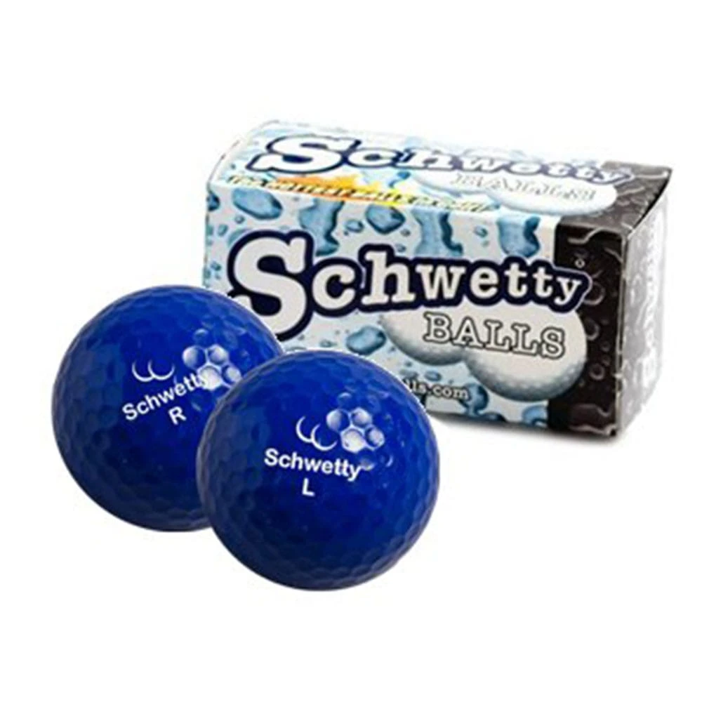 Schwetty Balls - Blue Pair Novelty Golf Balls 3 Schwetty Balls - Blue Pair Novelty Golf Balls