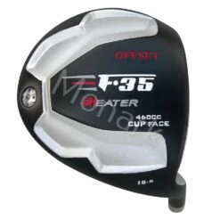Heater F-35 Cup Face Offset Black Titanium Driver Head RH