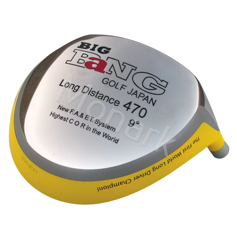 Custom-Built Bang Golf Big Bang Japan 470 Yellow Titanium Driver 4 Custom-Built Bang Golf Big Bang Japan 470 Yellow Titanium Driver - Image 2