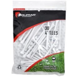 Orlimar 4-Inch White Golf Tees