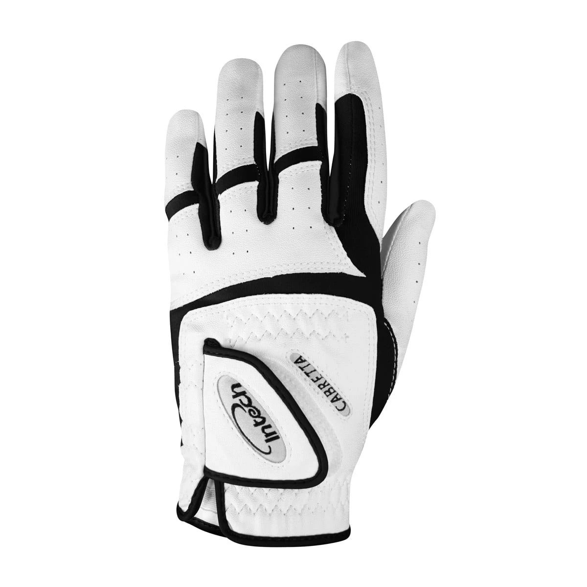 Intech Junior Golf Glove - Black/White 3 Intech Junior Golf Glove - Black/White