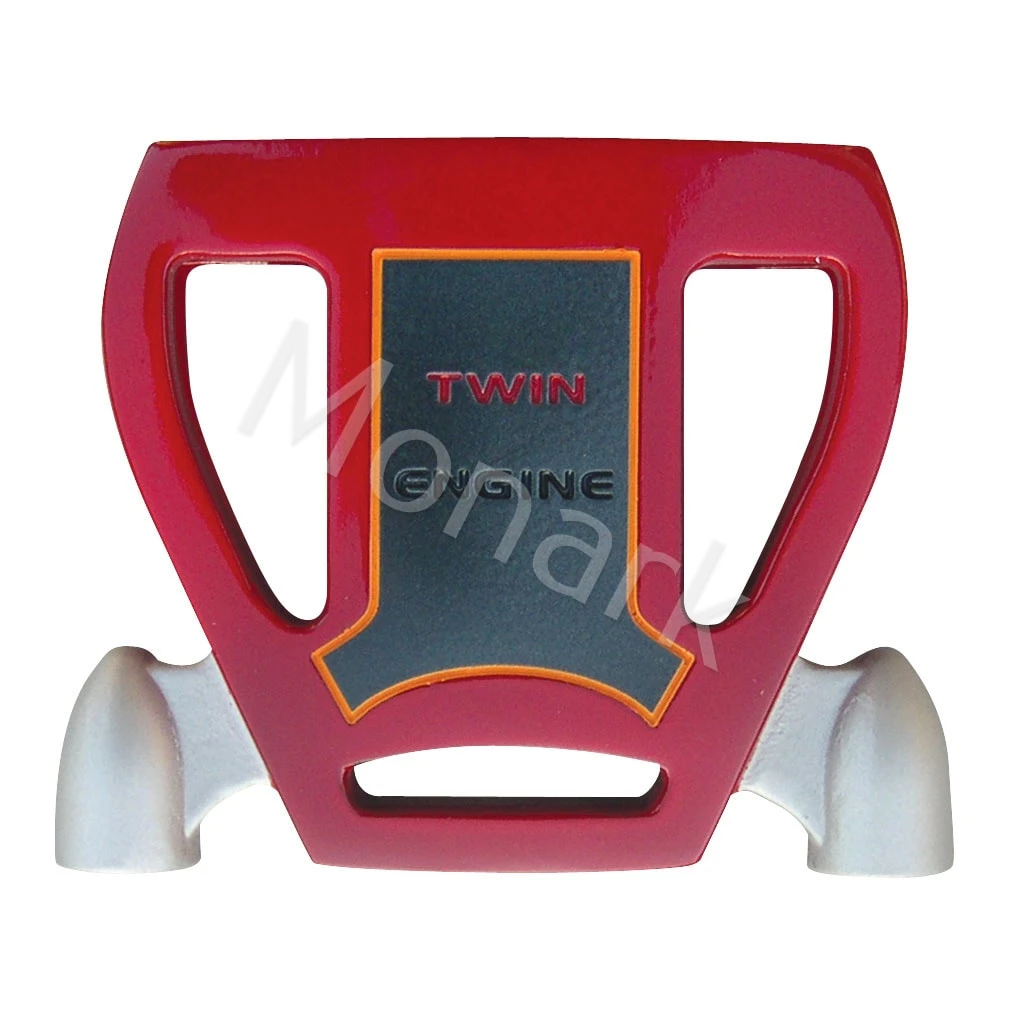 T-7 Twin Engine Red Mallet Putter Head 6 T-7 Twin Engine Red Mallet Putter Head - Image 4