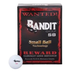 New Arrival 1 Bandit SB (Small Ball Technology) Golf Balls - Dozen