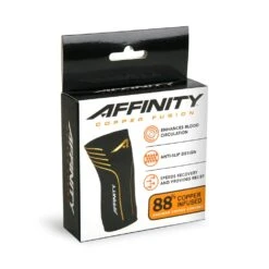 Affinity Copper Fusion Compression Knee Sleeve -Golf Equipment Store d 8908