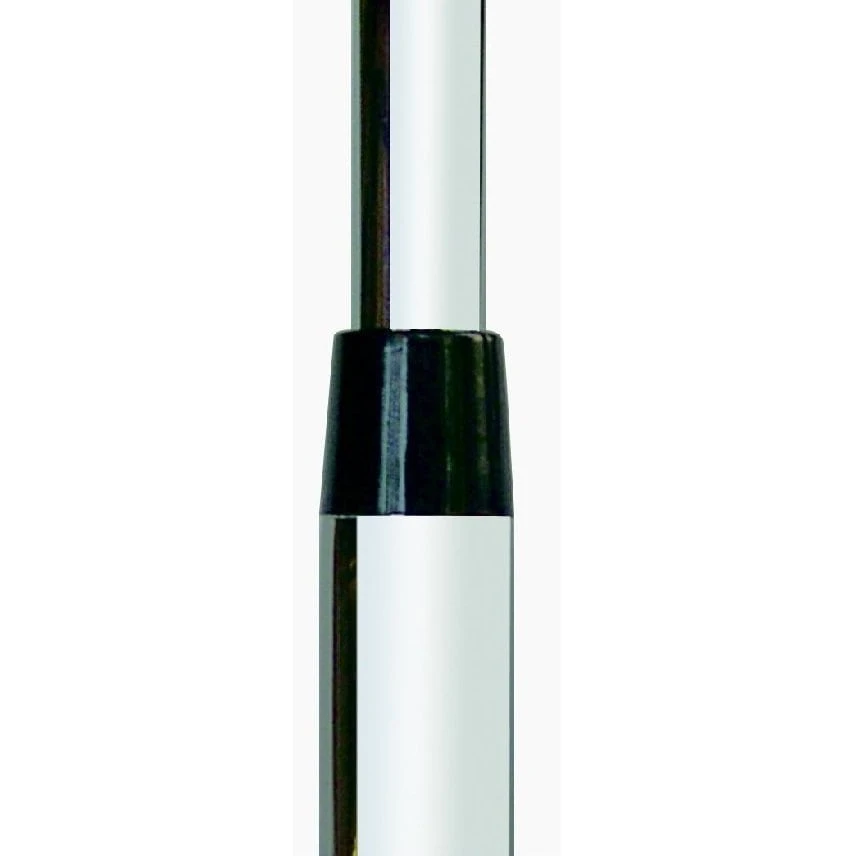 Ferrules 1/2" Black, Pack Of 10 3 Ferrules 1/2" Black, Pack Of 10