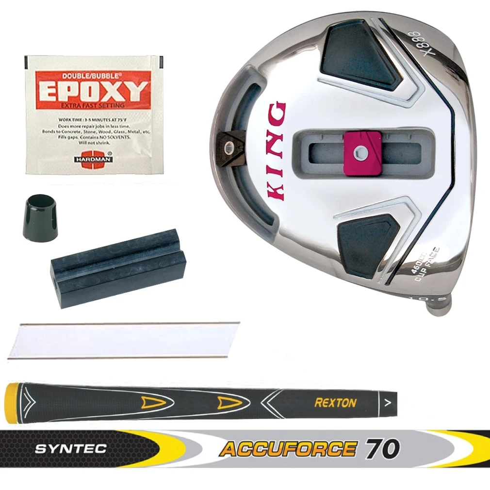 King X888 Cup Face Titanium Driver Component Kit 3 King X888 Cup Face Titanium Driver Component Kit