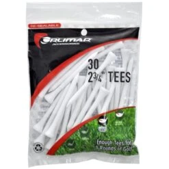 Orlimar 2-3/4 Inch White Golf Tees